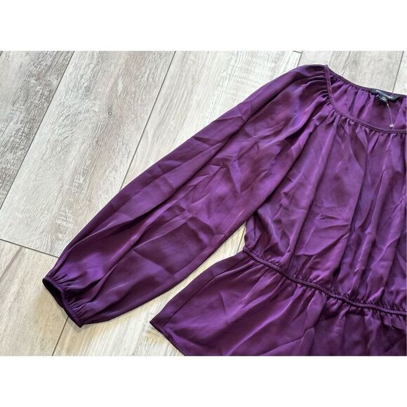 Banana Republic purple blouse size XS - Picture 5 of 10
